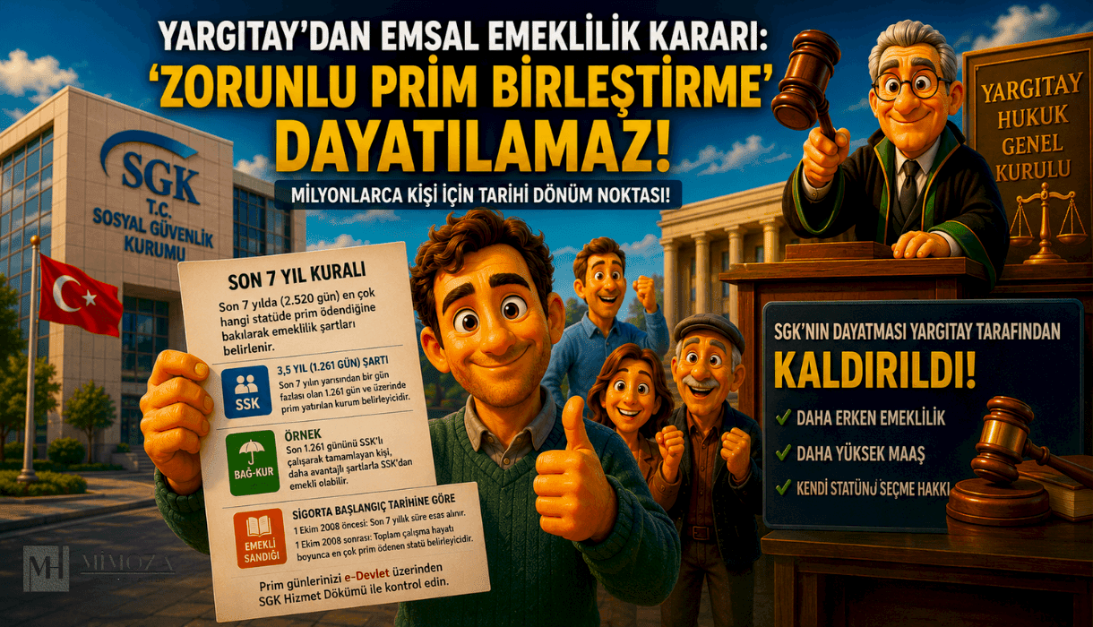 SON 7 YIL KURALI VE YARGITAY EMEKLİLİK KARARI